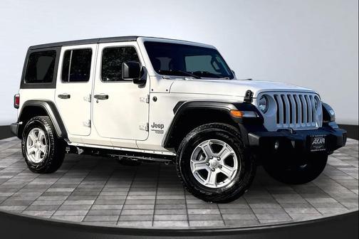 Bright White Clearcoat 2019 Jeep Wrangler Unlimited Sport