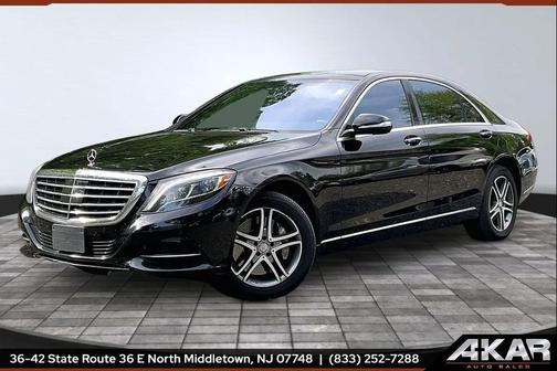 Black 2016 Mercedes-Benz S-Class 4MATIC
