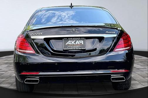 Black 2016 Mercedes-Benz S-Class 4MATIC