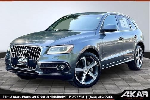Gray 2015 Audi Q5 3.0T Premium Plus
