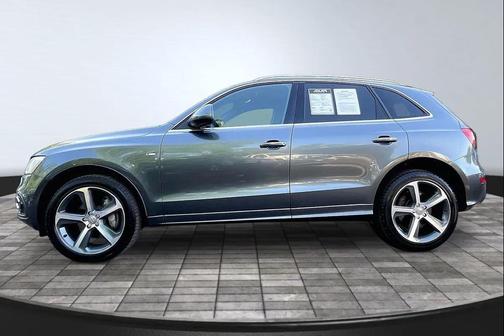 Gray 2015 Audi Q5 3.0T Premium Plus