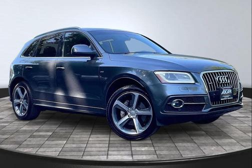 Gray 2015 Audi Q5 3.0T Premium Plus