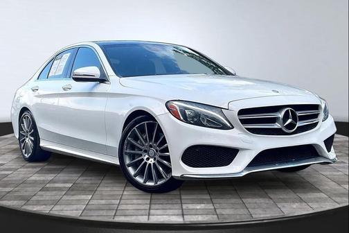 White 2017 Mercedes-Benz C-Class