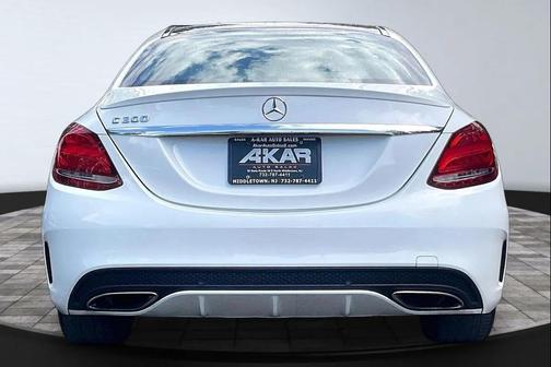 White 2017 Mercedes-Benz C-Class