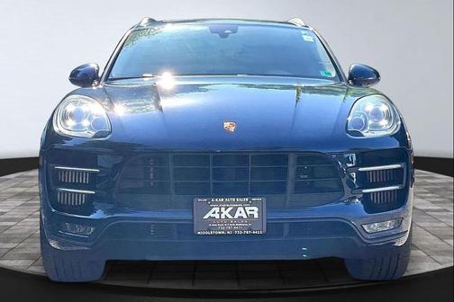 Dark Blue Metallic 2015 Porsche Macan Macan Turbo