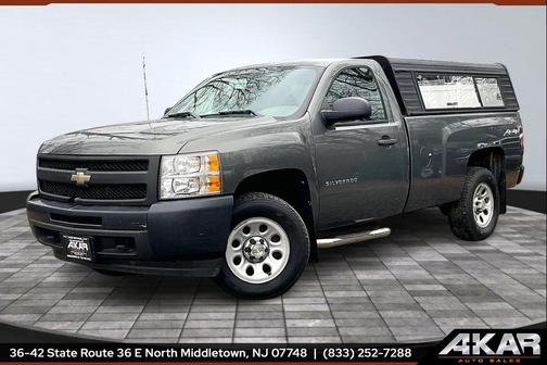 Gray (Steel Green Metallic) 2011 Chevrolet Silverado 1500 Work Truck