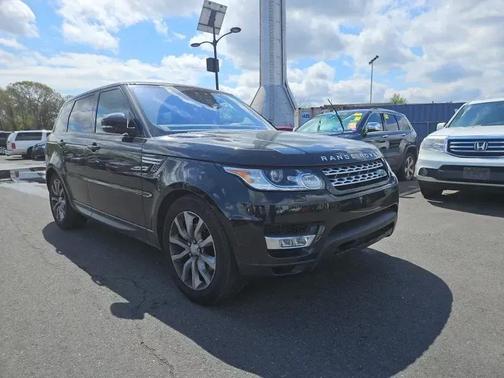 Black 2017 Land Rover Range Rover Sport 3.0L Supercharged HSE