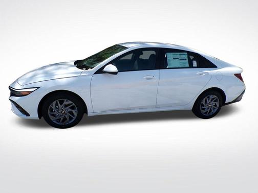 White 2026 Hyundai ELANTRA HEV Blue