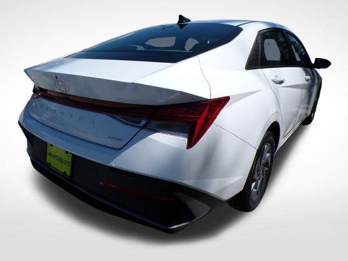 White 2026 Hyundai ELANTRA HEV Blue