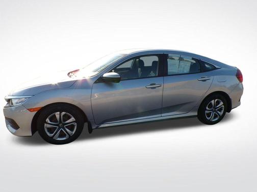 Silver 2018 Honda Civic LX