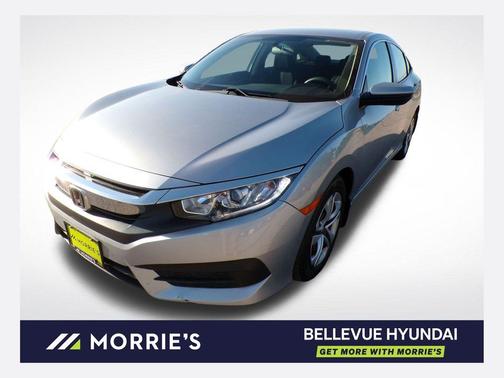 Silver 2018 Honda Civic LX