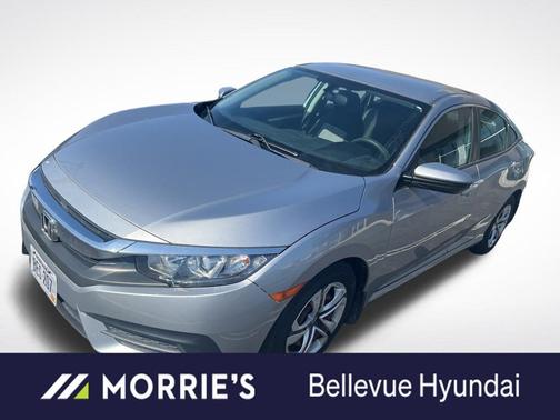Silver 2018 Honda Civic LX