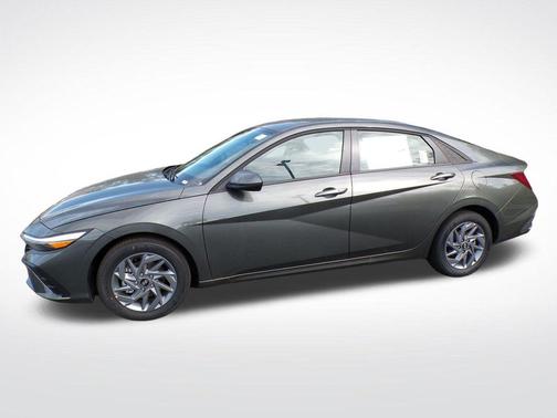 Amazon Gray 2026 Hyundai ELANTRA HEV Blue