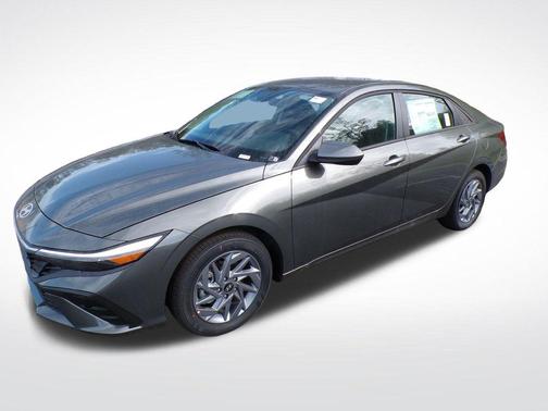 Amazon Gray 2026 Hyundai ELANTRA HEV Blue