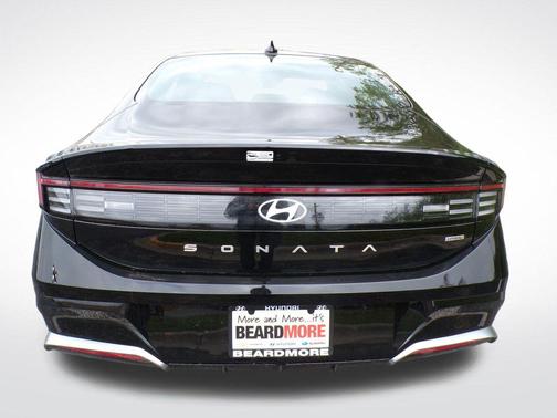 Black 2026 Hyundai SONATA SEL Sport