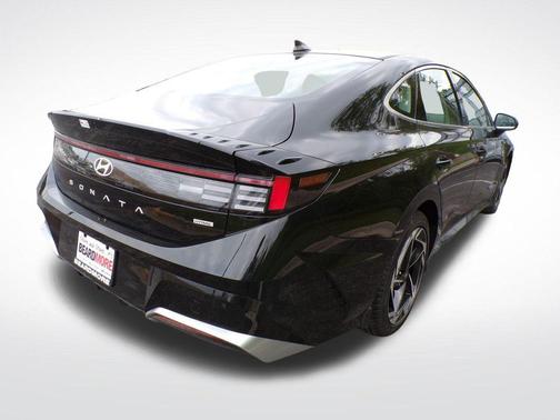 Black 2026 Hyundai SONATA SEL Sport