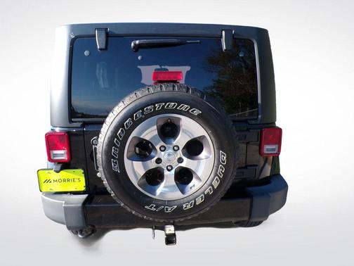 Black Clearcoat 2017 Jeep Wrangler Unlimited Sahara