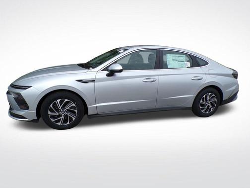Silver 2026 Hyundai SONATA Hybrid Blue