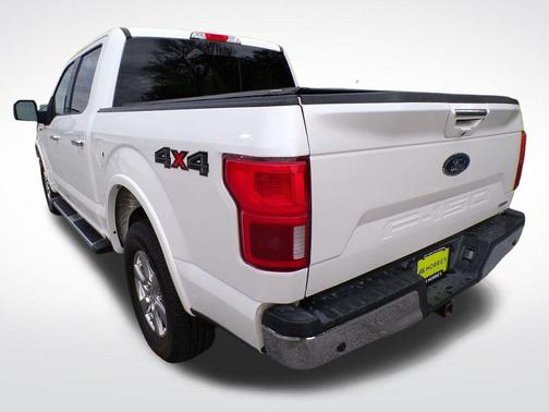 White Platinum Clearcoat Metallic 2019 Ford F-150 Lariat