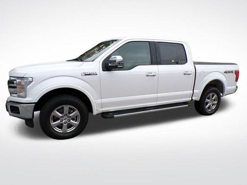 White Platinum Clearcoat Metallic 2019 Ford F-150 Lariat