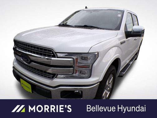 White Platinum Clearcoat Metallic 2019 Ford F-150 Lariat