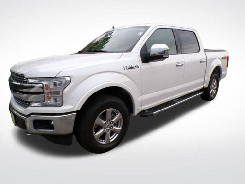White Platinum Clearcoat Metallic 2019 Ford F-150 Lariat