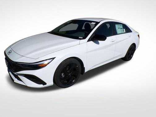Serenity White Pearl 2026 Hyundai ELANTRA SEL Sport
