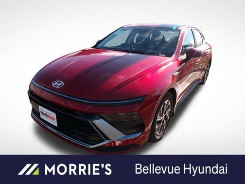 Red 2026 Hyundai SONATA Hybrid Blue