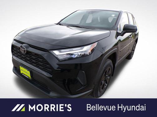 Midnight Black Metallic 2024 Toyota RAV4 LE