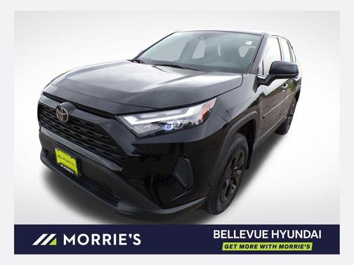 Midnight Black Metallic 2024 Toyota RAV4 LE