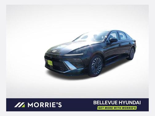 Black 2026 Hyundai SONATA Hybrid Limited