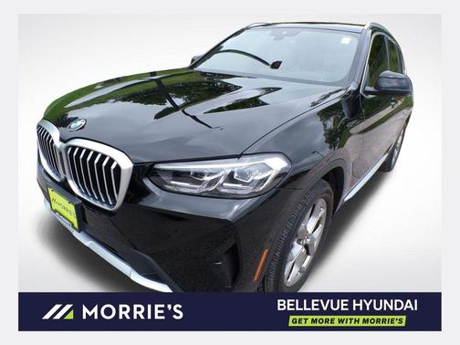 Jet Black 2024 BMW X3 xDrive30i