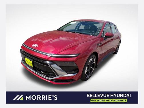 Red 2026 Hyundai SONATA SEL Sport