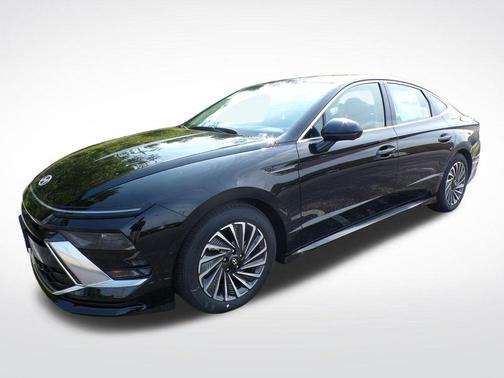 Black 2026 Hyundai SONATA Hybrid Limited