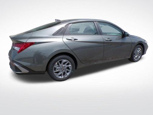 Amazon Gray 2026 Hyundai ELANTRA HEV Blue