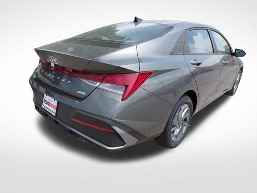 Amazon Gray 2026 Hyundai ELANTRA HEV Blue