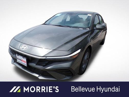 Amazon Gray 2026 Hyundai ELANTRA HEV Blue