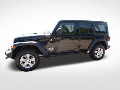 Black Clearcoat 2020 Jeep Wrangler Unlimited Sport