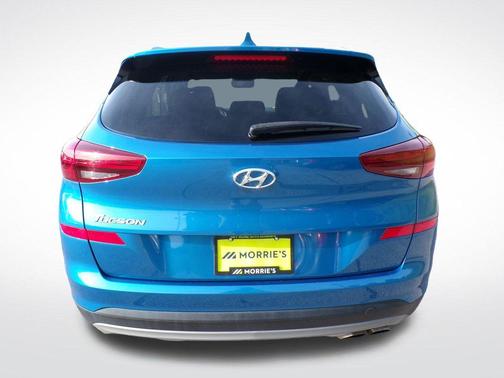 Aqua Blue 2020 Hyundai TUCSON Sport