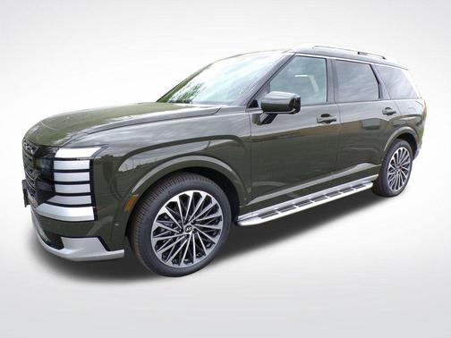 Titanium Green 2026 Hyundai Palisade Hybrid Calligraphy