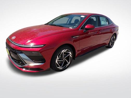 Red 2026 Hyundai SONATA SEL Sport