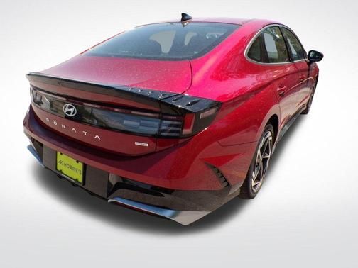 Red 2026 Hyundai SONATA SEL Sport