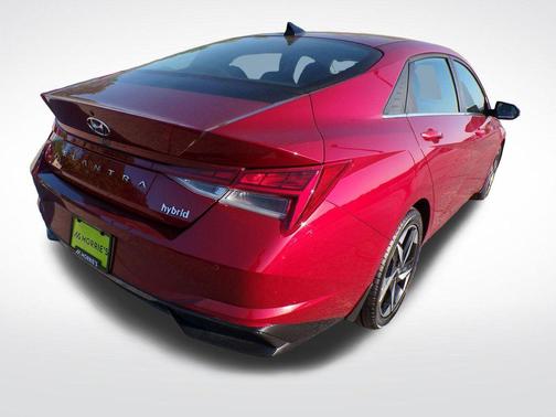 Red 2023 Hyundai ELANTRA HEV Limited