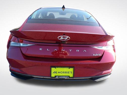 Red 2023 Hyundai ELANTRA HEV Limited
