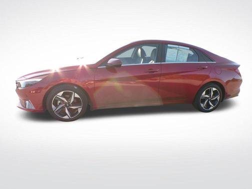 Red 2023 Hyundai ELANTRA HEV Limited