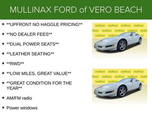 1996 Chevrolet Corvette Base