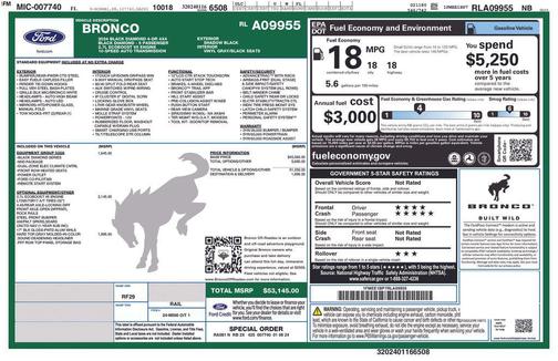 2024 Ford Bronco Black Diamond