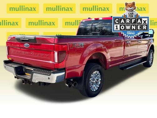 Red Metallic 2021 Ford F-350 Lariat