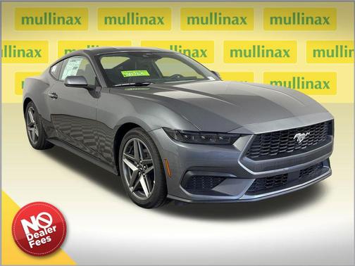 Gray 2026 Ford Mustang EcoBoost
