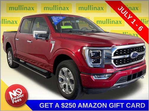 Red Metallic 2023 Ford F-150 Platinum